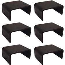 Set of (6) HD Utility Truck Trailer 6ga Steel Weld-on Stake Pockets 1000103