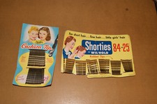 Vintage Bobby Pins Soft Cushion Rubber Tip New unused on Card