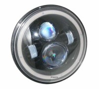 FüR Royal Enfield Mahindra Thar Jeeps LED Scheinwerfer 7 Inch ECS