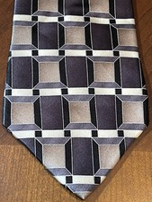 Vintage Arrow Black 100% Silk Men’s Neck Tie Made In Usa