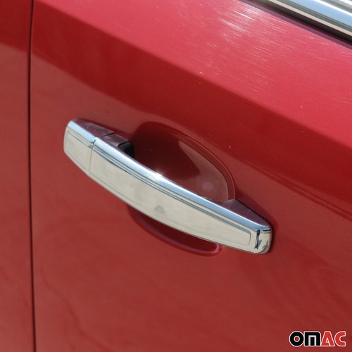 Door Handle Cover Protector for Chevrolet Cruze 2017-2019 Stainless Steel 8 Pcs - Picture 5 of 10