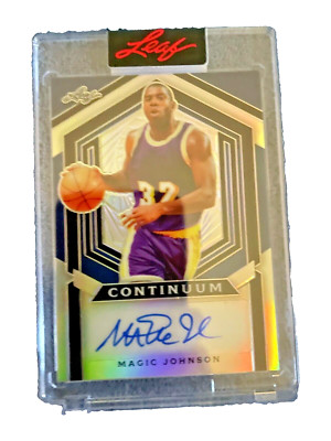 2023 Leaf Metal Continuum - #MC-35 Magic Johnson 37/91