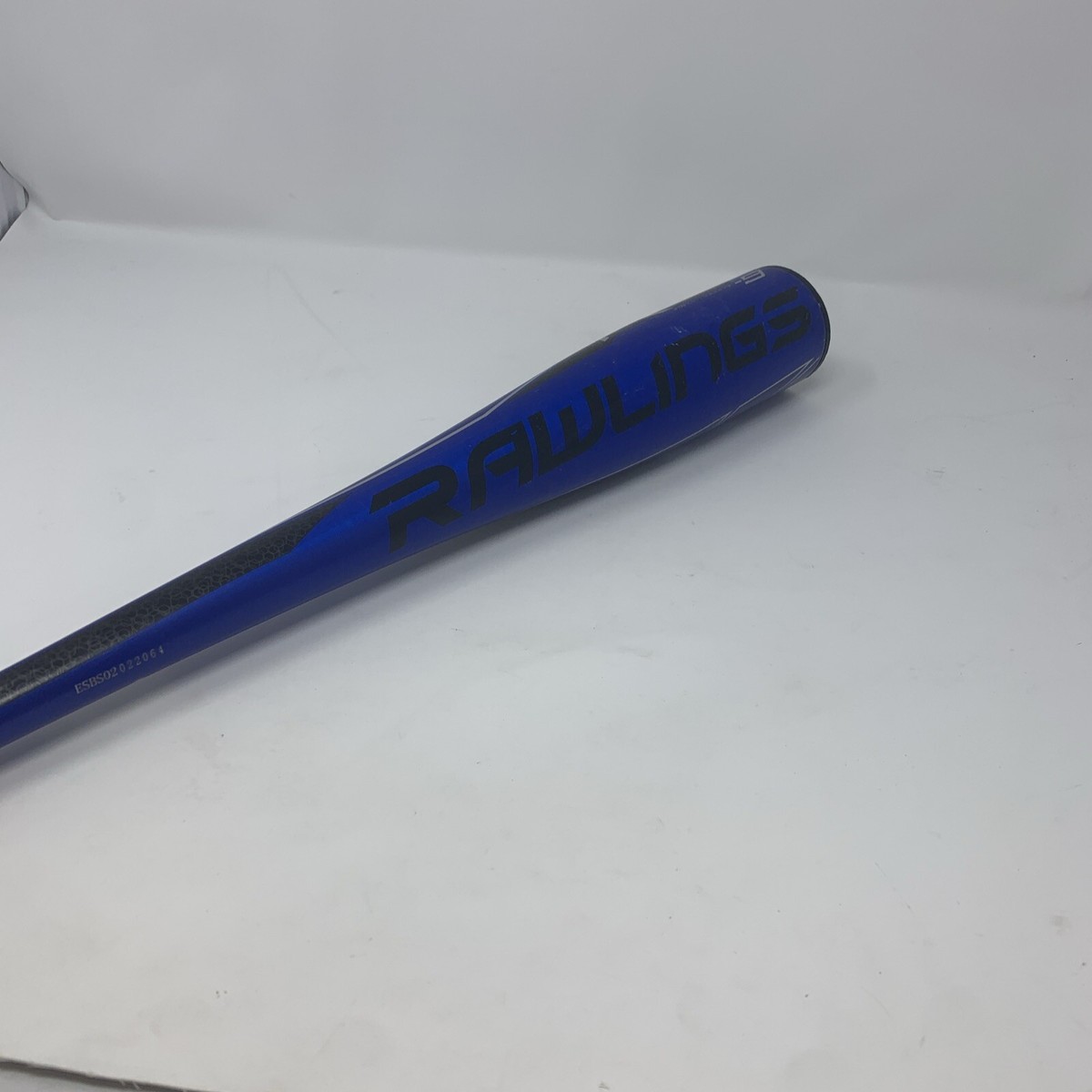 Batte De Baseball Rawlings RX9 Pour Jeunes - 27/18 Oz (-9) Bleu - Manche 2 5/8" - Occasion
