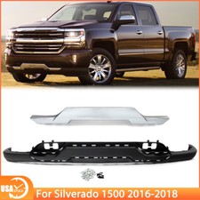For Silverado 1500 2016-2019 Front Bumper Val...