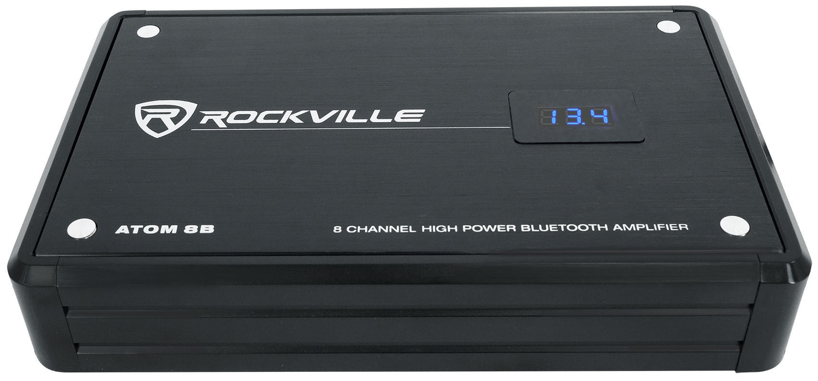 Rockville ATOM 8B 8-канальный Морской лодочный Bluetooth-усилитель 4-зонное управление Kicker