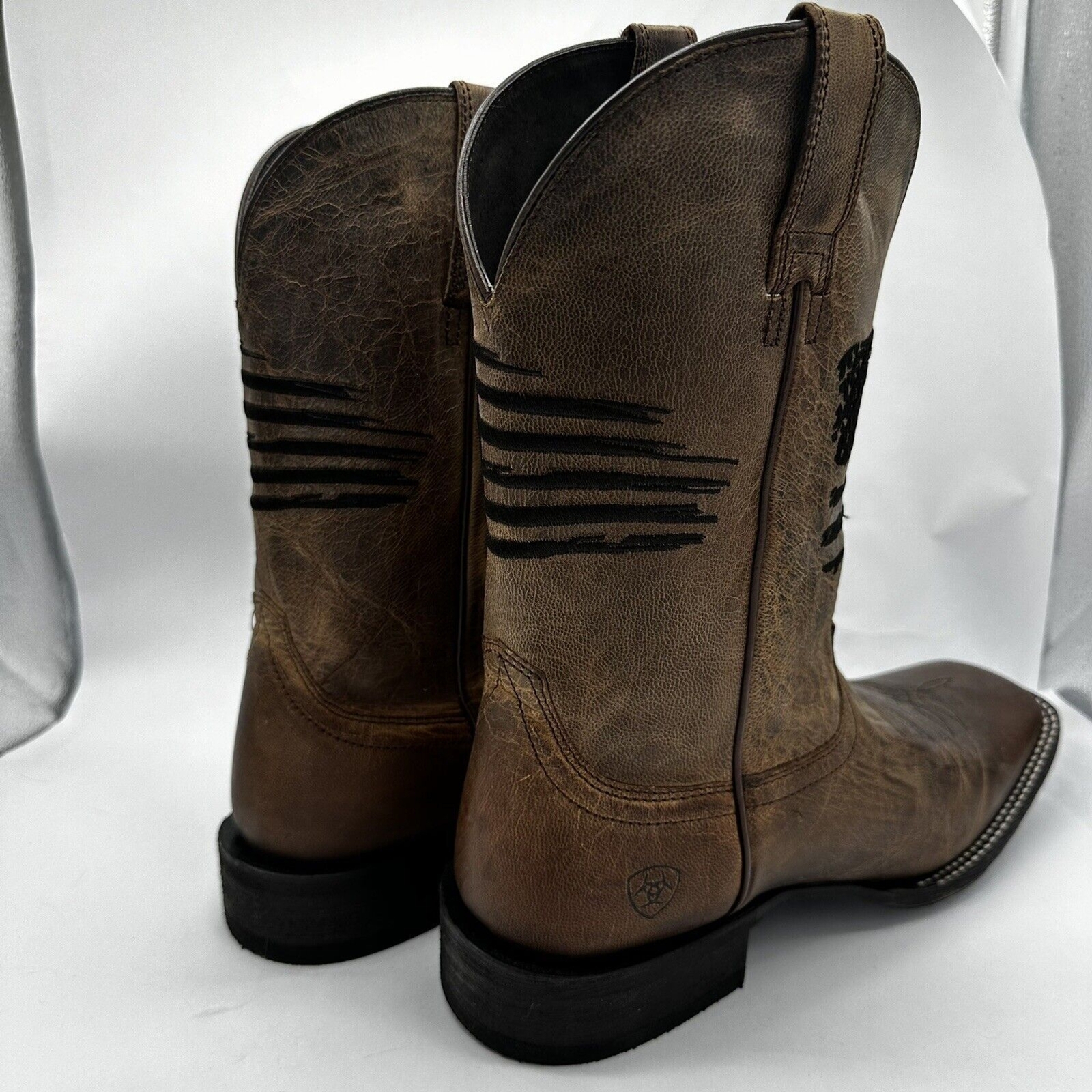 Ariat® Men's Circuit Patriot Weathered Tan Boots 10029699 image 8