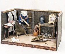 Mouse Ash Evil Dead Room Real Scene Display Taxidermy Oddities Curiosities gift