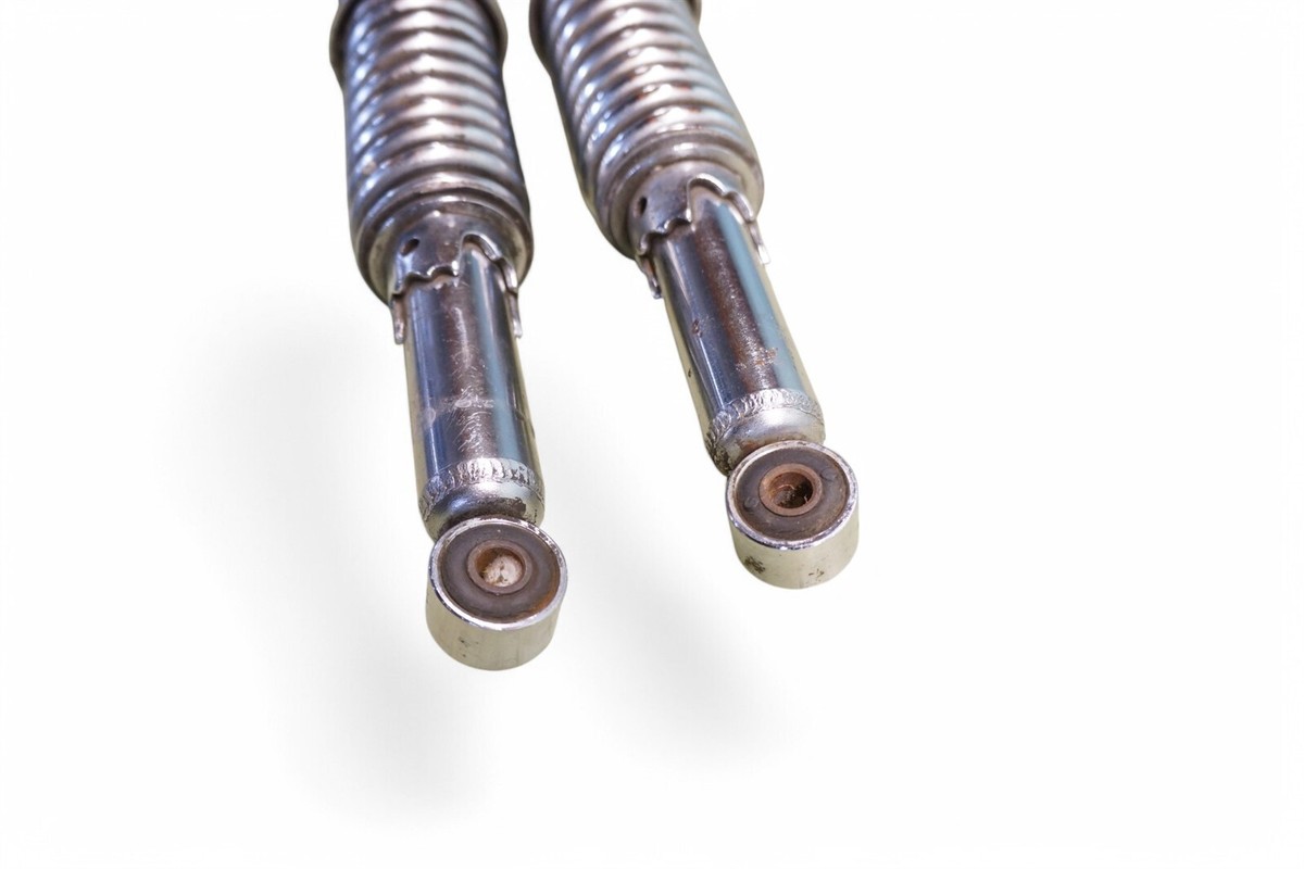 Reproduction Rear Shock Absorbers For 1973-1976 Kawasaki Z1 & KZ900 - Adjustable, 13.5" Eye-to-Eye