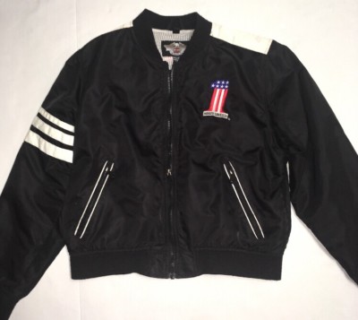 Harley Davidson Racing jacket Large Rare Evil Knievel | eBay