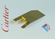 Genuine Cartier Lighter Parts Gold Lid Plate Very good Condition C6