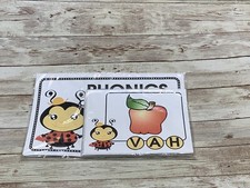 Lady Bug - Themed Learning Centers - Laminated Phonics Clothespins Cards