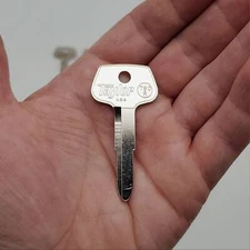 5x Taylor T80R Key Blanks Toyota Master Celica, Corolla & More Nickel Plated NOS