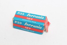 RARE SEALED FERRANIA P33 127 FILM PANCHRO 160 ASA ISO SEPT 1967 EXP 