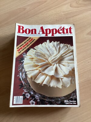 Vintage BON APETITE Magazines 1985 Lot of 11/12 