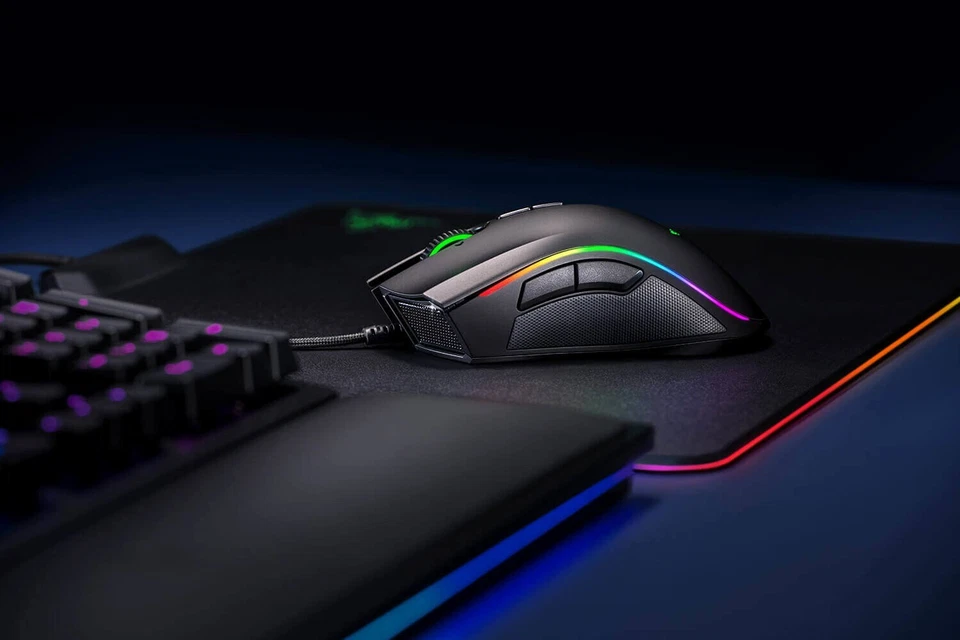 8886419332565 Razer Mamba Elite mouse Right-hand USB Type-A Optical 16000 DPI RA - Image 4 of 4