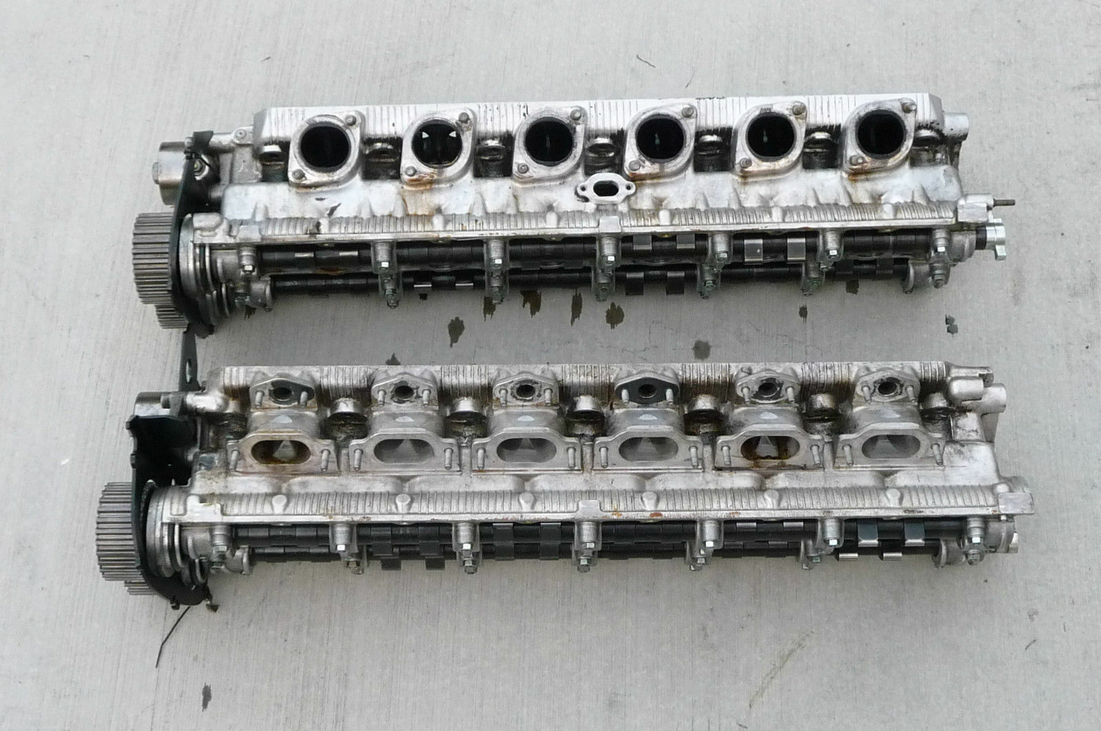 1995-1998 Ferrari 456 GT Complete Right & Left Cylinders Head Head Covers 153193
