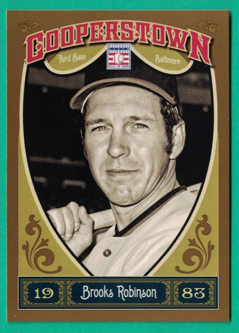2013 Panini Cooperstown HOF #78 Brooks Robinson Baltimore Orioles