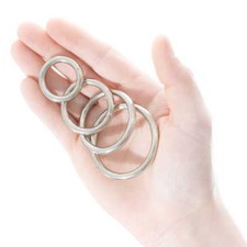 Welded Steel O-Rings   Great for DIY Projects, Decoration  Art