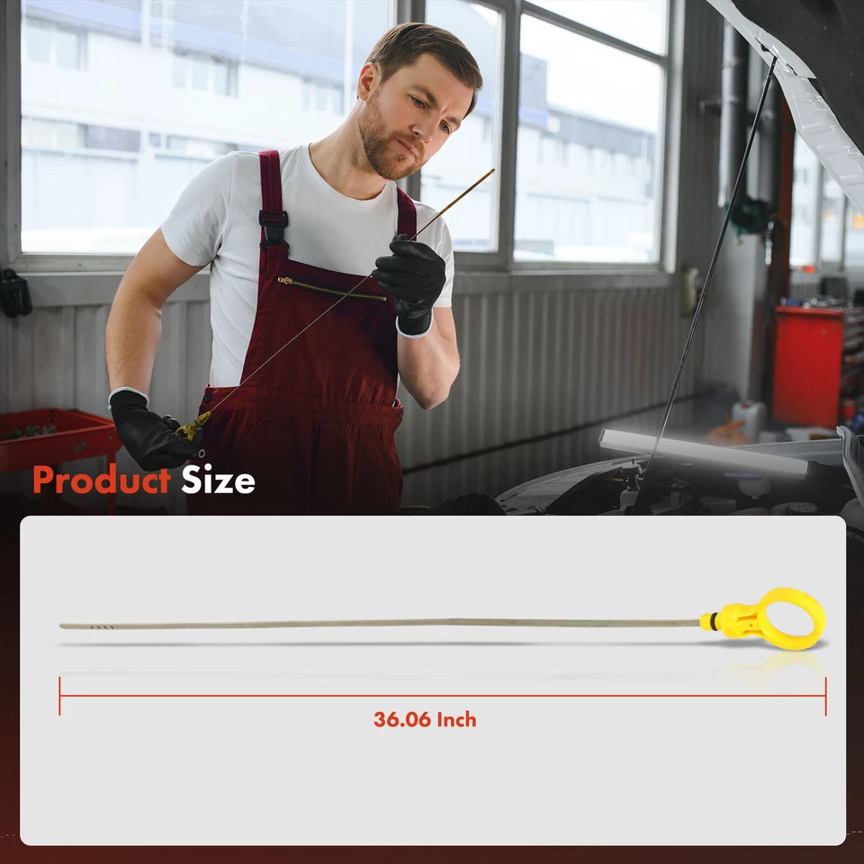 Varilla de medición de aceite de motor para Chevrolet GMC C2500 K2500 1992-1999 R2500 Suburban 1991 Foto 3 de 4