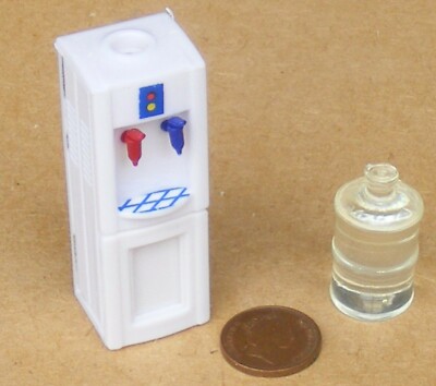 1:12 Scale Non Working Water Cooler That Lights Up Tumdee Dolls House Drink