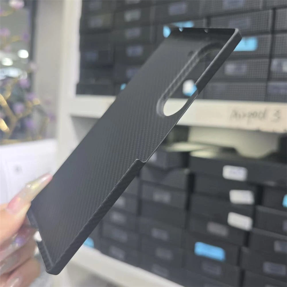 Slim Real Aramid Carbon Fiber Case For Samsung Galaxy Z Fold6 Matte Hard Cover - Picture 7 of 9