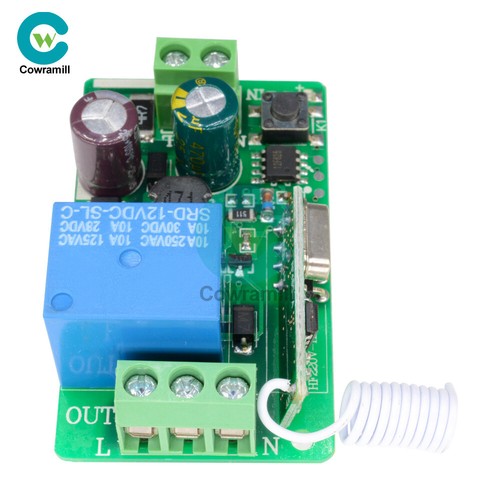 315/433MHZ 220V 1CH Wireless RF Remote Receiver Transmitter Relay Control Switch - Picture 26 of 27
