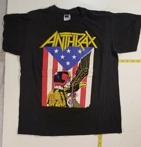 anthrax judge dredd t shirt