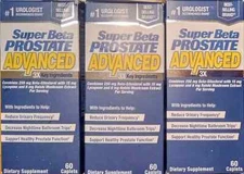 3 VITALITY SUPER BETA PROSTATE ADVANCED 3X INGREDIENTS SUPPLEMENT 60 X3 180 CAPS