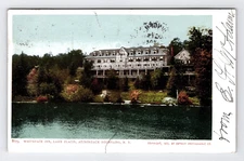 Hotel Whiteface New York NY Inn Lake Placid Adirondack Mountains 1902 Postcard