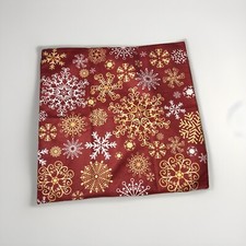 Christmas Pillow Covers 20x20 Set of 2 Christmas Decor 20" x 20" Snowflake3