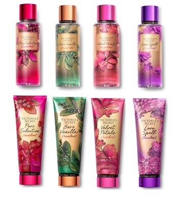 Victoria's Secret Decadent Love Spell, Bare Vanilla, Velvet Petals,  Seduction