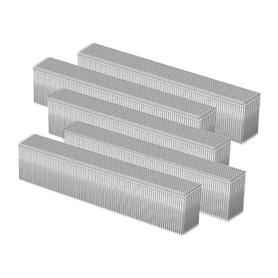 Type 18G / 25 mm Galvanised Brad Nails, Silver, Pack of 5,000 , packaging Screws
