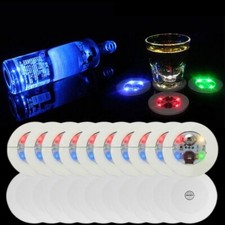 Festival Party Decor Bright Lamp Bottle Stickers Lights Glow LED Glass Sticker