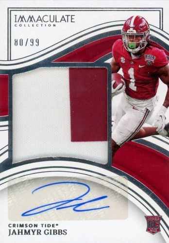 2023 Panini Immaculate Collection Collegiate Jahmyr Gibbs #26