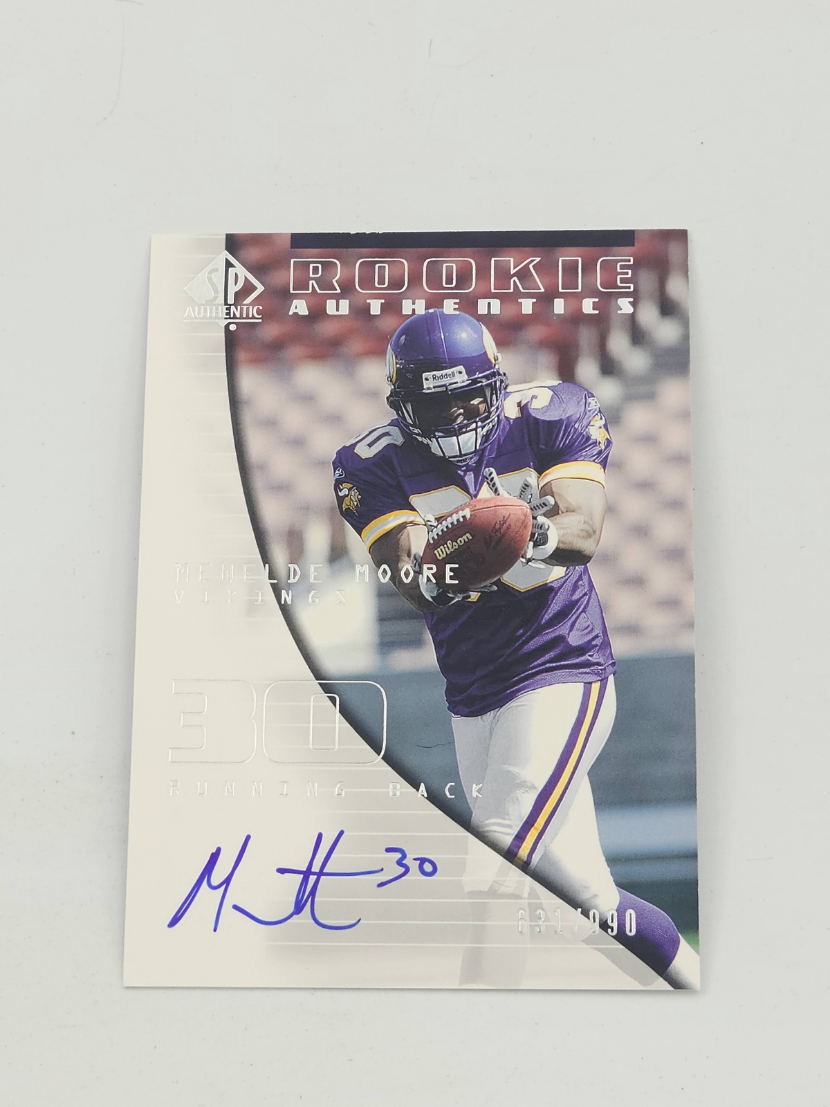 2004 SP Authentic #172 Mewelde Moore #/990