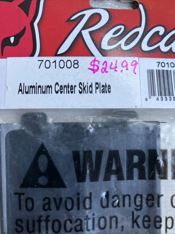 701008 REDCAT Aluminum Center Skid Plate, for Dukono, Dukono PRO - Image 3 of 4