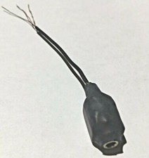 3 Pin PCB Mount Female 3.5mm Stereo Jack Socket Connector to tinned bare wire