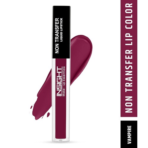 Insight Non Transfer Liquid Lipstick |24 Hrs Waterproof |Matte Texture | 6ml - Picture 2 of 6