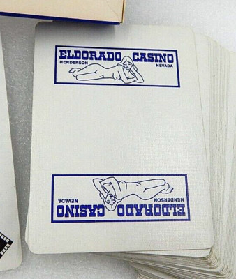 VTG Spicy Eldorado Casino Henderson Nevada PGC Blue Playing Cards Hoyle-Deck