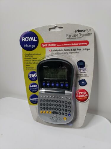 ROYAL eNova ORGANISATEUR PERSONNEL Vérificateur orthographique, TRADUCTEUR ANGLAIS/ESPAGNOL/FRANÇAIS
