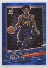 2020-21 Panini Donruss Optic The Rookies Blue Pulsar Prizm James Wiseman #2 5l1