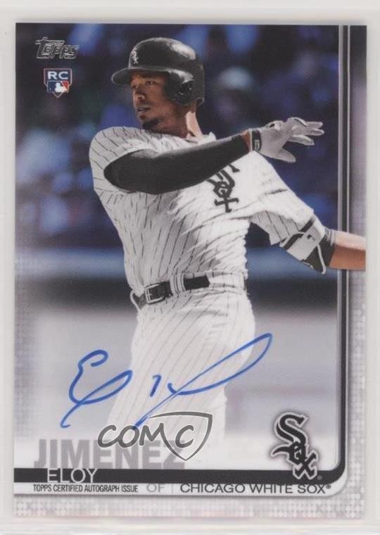 2019 Topps Mystery Rookie Redemption Eloy Jimenez (B) #MRA-B Auto RC 6yz