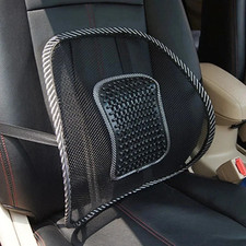 Car Seat Back Support Breathable Mesh Back Lumbar Support Cushion Wmassage Bead Car Seat Back Support Breathable Mesh Back Lumbar Support Cushion Wmassage Bead