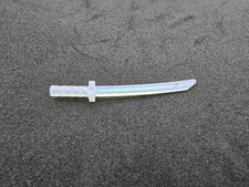 x1 LEGO 21459 Minifigure Weapon Sword SATIN TRANS CLEAR Shamshir/Katana NEW 