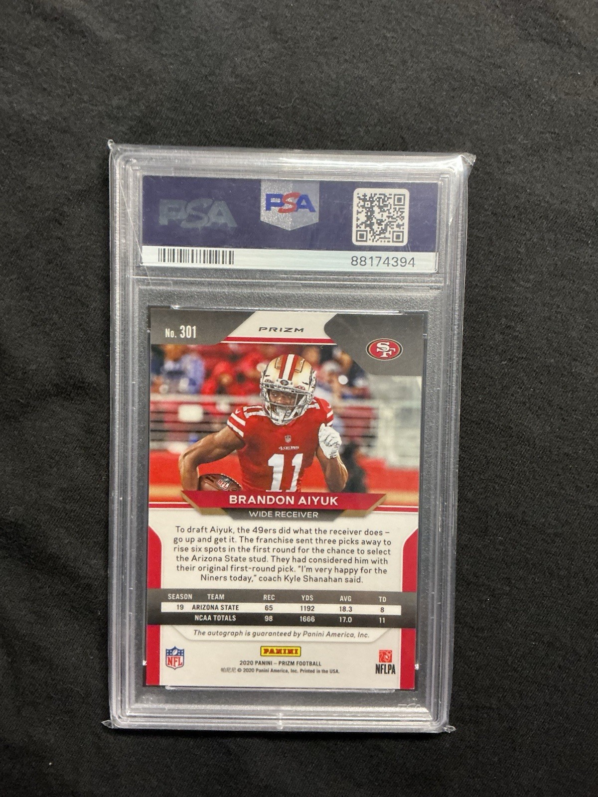 PATRICK MAHOMES JOE BURROW 3-Card PSA/BGS Lot Rookie non auto GAME WORN PATCH view 7