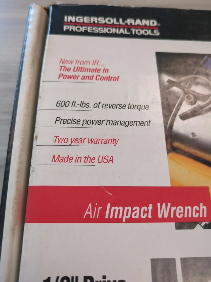IR Ingersoll Rand IR2131 1/2" Accionamiento Neumático Llave de Impacto de Aire Pistola Herramienta EE. UU. NUEVO Foto 2 de 4