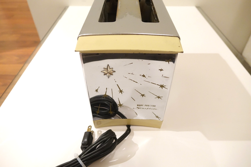 Vintage MCM Atomic Mary Proctor Silex Starflite Toaster Tested Works - Imagen 9 de 11