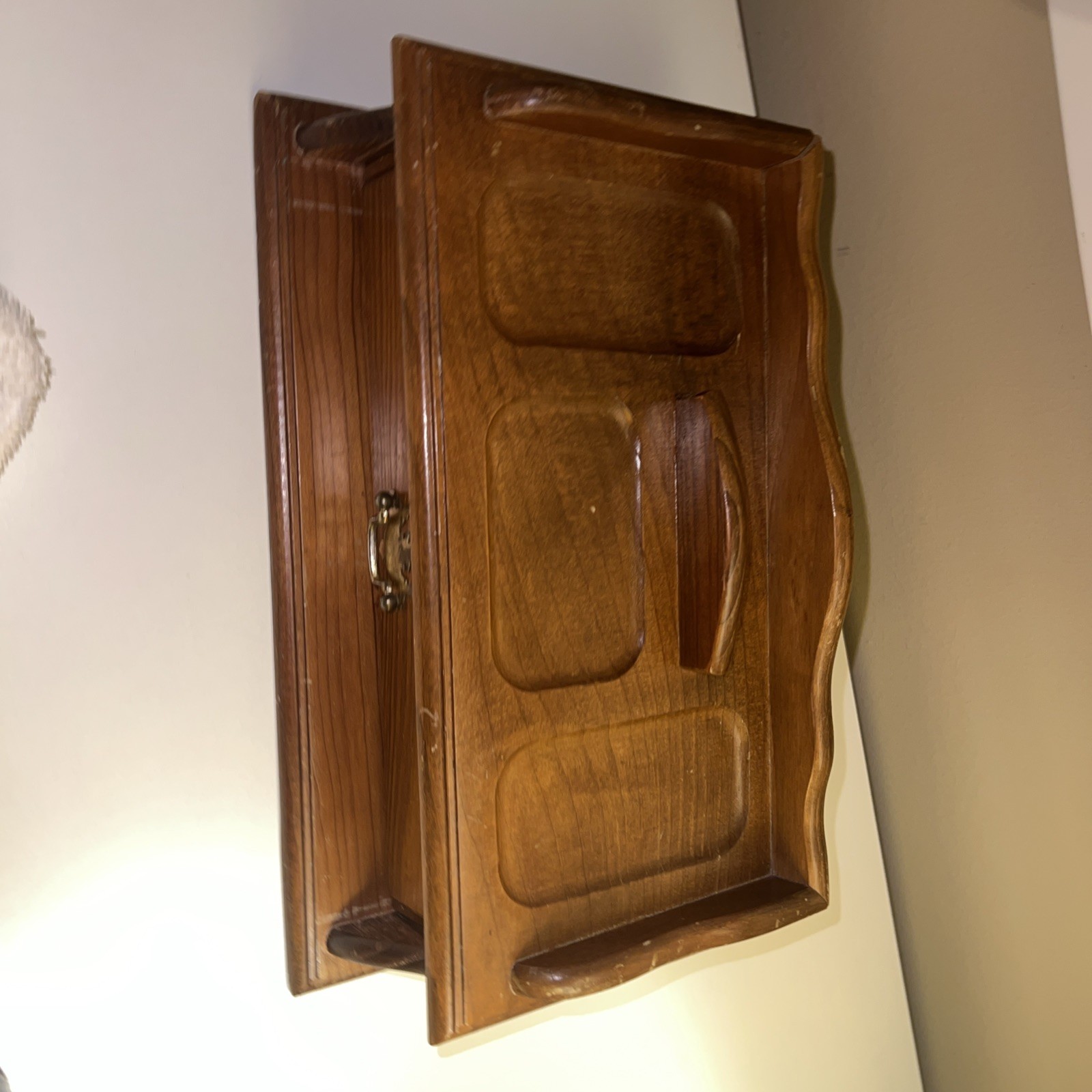 mens jewelry box organizer wood vintage