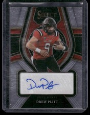 2022 Panini Select Draft Picks #RS-DPL Drew Plitt Rookie Signatures
