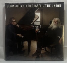 Elton John/Leon Russell - The Union 2x 12" Vinyl Record LP Album 2010 Sealed
